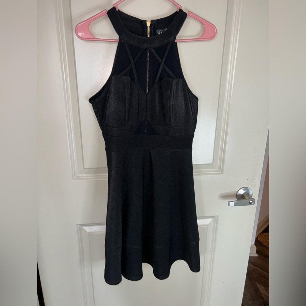 Mid length evening dress